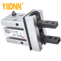   Pince pneumatique parallèle à double action MHZ2-10D 16D 20D 25D 32D 40D en aluminium – Actionneur de serrage pneumatique