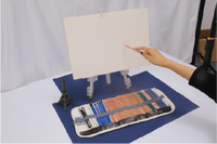 Ensemble de crayons à dessin en bois de haute qualité Kuelox, de 2B à 14B, crayons à dessin lisses pour artistes, étudiants et professionnels