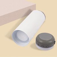 Botol air pengisi daya USB 2025, Speaker nirkabel Bluetooth dengan indikator ledakan barang hadiah Hari Valentine grosir