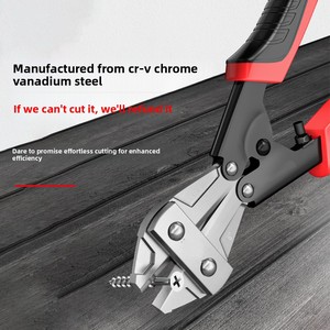 Mini barra <span class=keywords><strong>de</strong></span> acero <span class=keywords><strong>de</strong></span> grado industrial que rompe fuerte alta dureza alicates <span class=keywords><strong>de</strong></span> alambre que ahorran trabajo tijeras alicates <span class=keywords><strong>de</strong></span> corte <span class=keywords><strong>de</strong></span> cadena <span class=keywords><strong>de</strong></span> hierro <span class=keywords><strong>de</strong></span> malla - Product Image 6