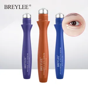 BREYLEE – sérum éclaircissant pour les yeux, vitamine C, acide hyaluronique, à rouler, hydratant, rétinol, Anti-âge, Lifting, raffermissant, sérum pour les yeux, OEM
