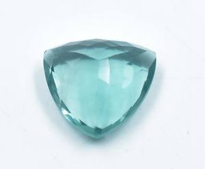 Venta al por mayor de piedras preciosas de fluorita azul natural facetadas de corte de piedra suelta mejor precio para alta demanda de joyería de lujo - Product Image 1