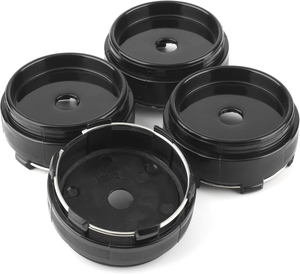 2024 accessoires de voiture universel 66mm ABS plastique noir roue tasse roue <span class=keywords><strong>jante</strong></span> enjoliveur et capuchon central enjoliveur de roue - Product Image 6