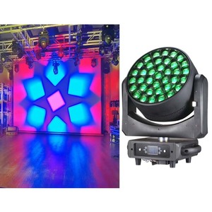 Luz de Escenario de Alta Potencia Tipo Ojo de Abeja con Control por Voz y Zoom, Cabeza Móvil para Eventos, Discotecas, Bares, Teatros, Bodas, Espectáculos y Fiestas - Product Image 4