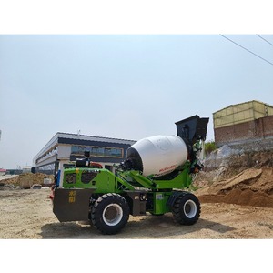 Camion malaxeur à béton autochargeur d'occasion de marque China Mobile, capacité 2/2,6/3,5/4/5,5/6,5 mètres cubes, avec pompe - Product Image 1