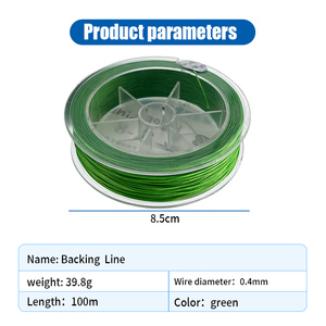 Ligne <span class=keywords><strong>de</strong></span> <span class=keywords><strong>pêche</strong></span> tressée PE 300m 6-80LB verte, lignes multifilament pour la <span class=keywords><strong>pêche</strong></span> à la <span class=keywords><strong>carpe</strong></span> en eau salée et en eau douce - Product Image 4