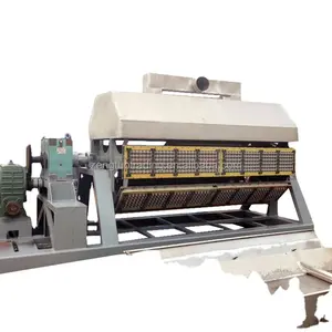 Nouvelle grande machine de plateau d'oeufs personnalisée 8x8 10000 pcs/h ligne de production de séchage en métal de plat d'oeufs entièrement automatique à vendre