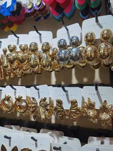 Pendientes de Oro africano con estilo, joyería barata, descuento - Product Image 3