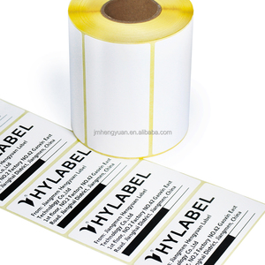Tùy Chỉnh Không Thấm Nước 100Mm X 50Mm Trực Tiếp Nhãn Nhiệt Dính Giấy Gửi Hàng Sticker 100X50 Vận Chuyển Nhiệt Mã Vạch Nhãn Sticker - Product Image 2