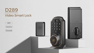 แป้นพิมพ์อินเตอร์คอมแบบดิจิทัลสำหรับใช้ติดประตูพร้อมปุ่มกดสำหรับล็อคประตูอัจฉริยะประตูโลหะไม้ - Product Image 3