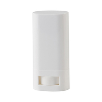 Tube de déodorant carré en plastique à mécanisme rotatif, conteneur rectangulaire vide pour emballage de parfum solide et baume corporel