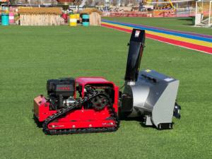 最新の産業用・DIYグレードハイブリッド油電併用除雪滑り止めロボット除雪機ラジコン式 - Product Image 4