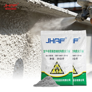 Revestimiento Ignífugo No Intumescente de Película Gruesa para Acero, <span class=keywords><strong>Mortero</strong></span> Cementicio en Aerosol con Resistencia al Fuego de 3 Horas para Edificios de Gran Altura - Product Image 3