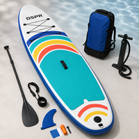 Planche de SUP gonflable tout usage 10ft6 pour concessionnaires de sports nautiques, idéale pour les programmes de vente et de location, avec accessoires SUP complets
