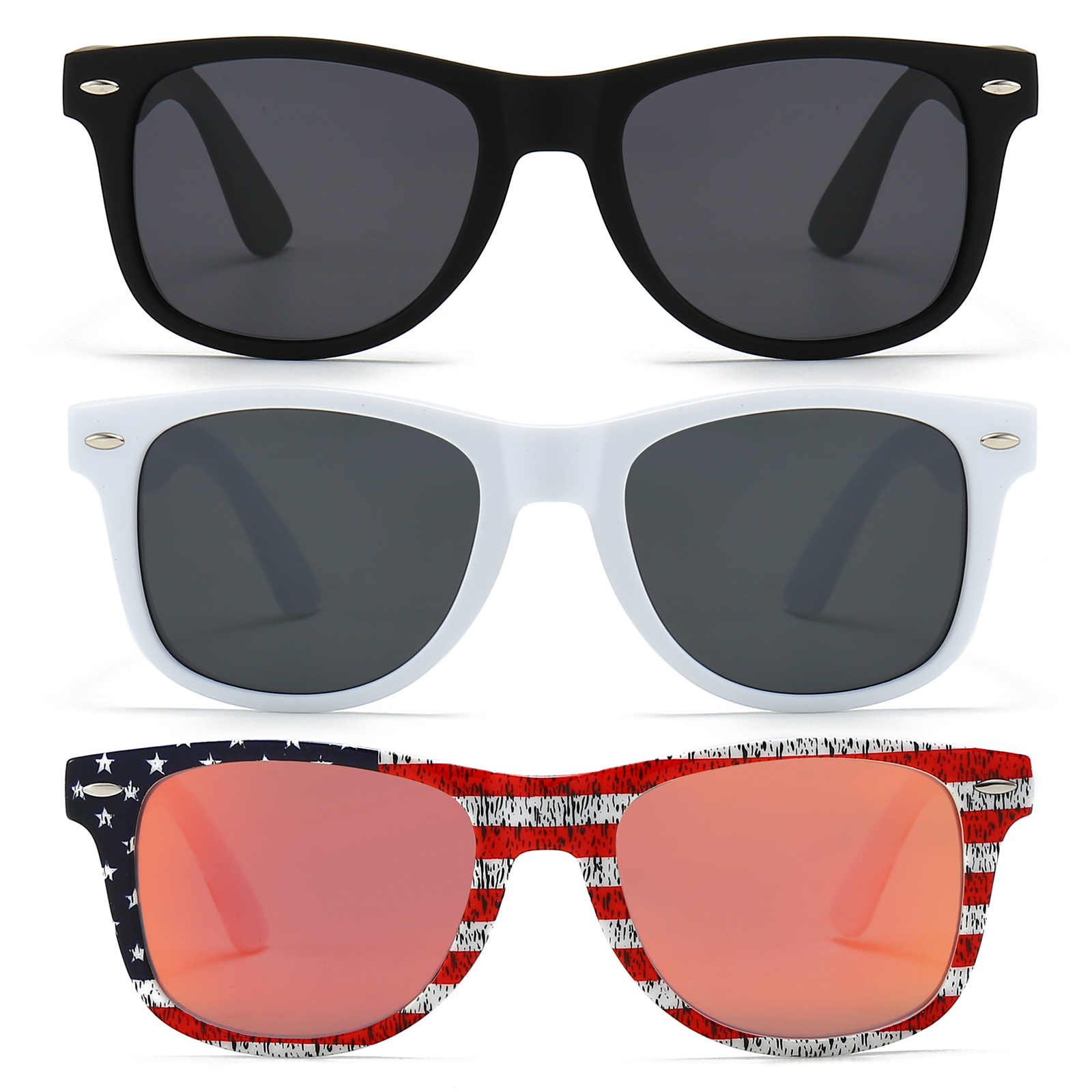 Polarized UV400 Square Vintage Sunglasses Unisex Retro Shades Amazon.com: SOJOS Trendy Rectangle Polarized Sunglasses  main image 4
