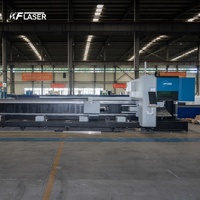 Machine de découpe laser à fibre optique, machine de découpe laser CNC pour l'acier inoxydable, machine de découpe laser pour tubes en aluminium, prix bas