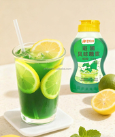 Sirop de saveur de Pandan d'approvisionnement d'usine 1.2kg ajoutent de la saveur au café ou aux desserts
