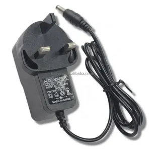 Adaptador de alimentação, adaptador de tomada para carregador 6.5 volt 1.5 amp 6.5 v 1.5a ac dc fonte de alimentação