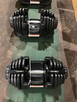 15 ANS Fabricant usine Ensemble d'haltères 40KG de qualité supérieure Poids d'haltères 90LBS Paire d'haltères réglables 90LBS