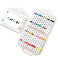 Marqueurs à alcool Copic Sketch, ensemble de 6 couleurs, double pointe, pointes pinceaux pour dessin, croquis, illustration, ensemble professionnel