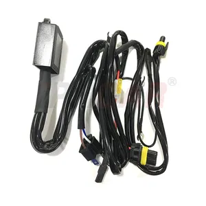 IPHCAR Car Accessories H4 wire harness Relay Motorcycle Wire harness Wiring Harness for vehicle lights