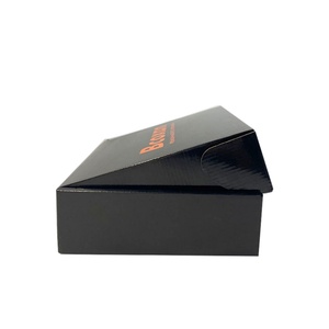Black Wholesale Custom Logo Premium Luxury Cardboard <b>Paper</b> Gift Packaging Box Customized - Product Image 3
