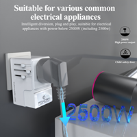 Adaptateur de voyage tout-en-un Foxcan certifié CE 100W, convertisseur de prise multi-ports pour tablette, adaptateur de voyage d'affaires à l'étranger