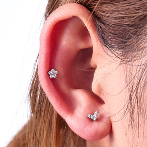 Piercing Labret en Titane ASTM-F136 G23 de Haute Qualité, Bijou d'Oreille Plaqué Or, Tendance, pour Piercing Corporel - Product Image 5
