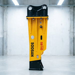 For Hydraulic Breaker SB140 Yellow for Excavators 30-45 Ton Includes Gearbox and Chisel 1 Year Warranty 3090kg - Product Image 1