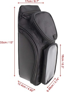 Valise à huile pour moto Équipement de voyage Réservoir à essence pour moto Sac magnétique avec fenêtre transparente - Product Image 2