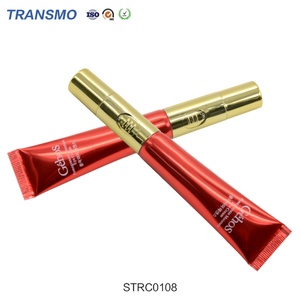 Tube de crème pour les yeux en gros, tube en plastique souple à presser, logo personnalisé, crème pour les yeux, flacon de 20 ml, tube transparent avec bouchon - Product Image 3
