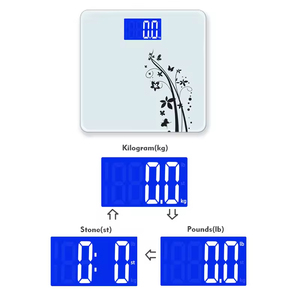 Almohadilla suave de vidrio templado Digital multifuncional, seguimiento de peso, análisis de grasa corporal, báscula de peso corporal para Baño - Product Image 3