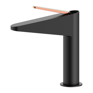 All Copper Basin Faucet Single Handle <b>Deck</b> Mounted Ceramic Valve Core Single Hole - Product Image 2