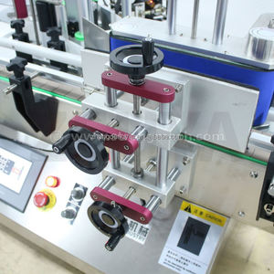 Machine d'étiquetage de bouteilles rondes entièrement automatique de bureau à grande vitesse, équipement d'étiquetage auto-adhésif pour sauce soja et vinaigre en plastique - Product Image 5