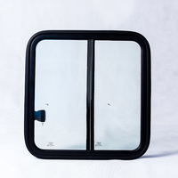 Fenêtre coulissante de voiture Bus pour passager léger 630x640mm prix d'usine