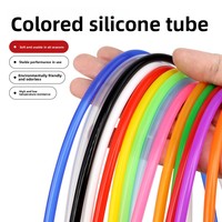 Tuyau en silicone coloré de qualité médicale résistant aux hautes températures, tuyau d'air en caoutchouc, tuyau d'eau flexible en silicone à prix avantageux
