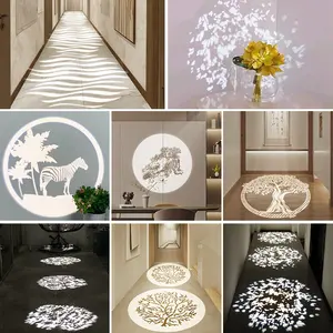 Downlight Ceiling Spotlight Hotel Corridor Light Channel Corridor Light Background Art Light Creative Water Pattern Projection