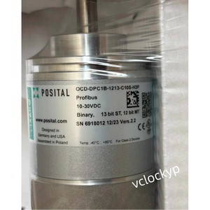 Capteurs d'encodage absolu POSITAL OCD-DPC1B-1213-C10S-H3P neufs, expédition par Fedex ou DHL - Product Image 4