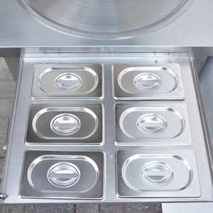 Máquina para Hacer Helado Enrollado Instantáneo, Máquina para Hacer Helado Frito Tailandés, Máquina para Hacer Rollos de Helado Frito - Product Image 2