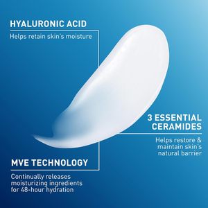 <span class=keywords><strong>CeraVe</strong></span> Lozione Idratante Quotidiana, Adatta per Pelle Secca, è una Lozione per il Corpo e Idratante Viso che Contiene Acido Ialuronico - Product Image 3