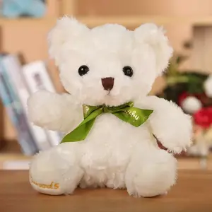 2024 년 도매 20cm 귀여운 카와이 인형 동물 곰 봉제 장난감 테디 베어 봉제 장난감