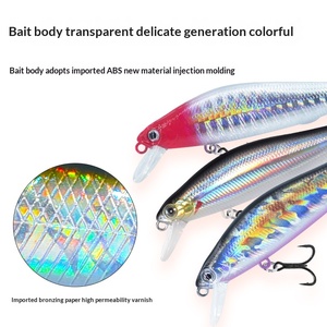 Señuelo de pesca de pez espada, cebo de lápiz de acero inoxidable de hundimiento lento, lanzamiento ultralargo sin anzuelos, para pesca con mosca en agua dulce y salada, para lubina. - Product Image 3