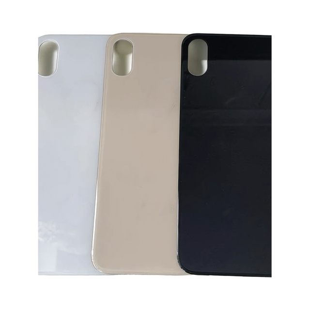 Bar Design Rear Glass Panel for iPhone XS XSMAX XR PC Back Cover Replacement