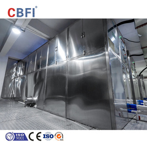 Combinazione di 4 macchina del ghiaccio del cubo da 5 tonnellate per la fabbrica di ghiaccio commestibile automatica della pianta 20 tonnellate del ghiaccio - Product Image 3