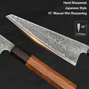 67‑Layer AUS10 Damascus Boning <b>Knife</b> Japanese Style Deboning <b>Knife</b> Fillet <b>Knife</b> for Meat Poultry <b>Fish</b> Cutting - Product Image 2