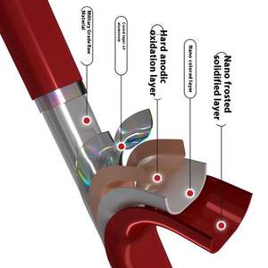 Multifunctionele 3-stappen Aluminium Vouwladders Voor Trappenhuis Exterieur Supermarkt Duurzaam En Draagbaar - Product Image 3