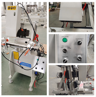 Machine de fraisage numérique de haute précision à deux axes pour profilés PVC UPVC, fabrication de fenêtres et de portes