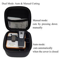 Q1S FIber Optic Cleaver Fully Automatic Rechargeable 16 Face Blade Optical Fiber Cutter FTTH Fiber Optic Equipment