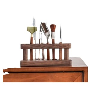 Juego de utensilios para té Kung Fu con soporte para teléfono y seis herramientas para la ceremonia del té. - Product Image 5