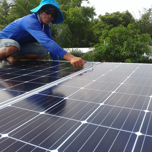 High efficiency chinese best price per 3000 watt double glass monocrystalline silicon solar panel ethiopia module poly - Product Image 3